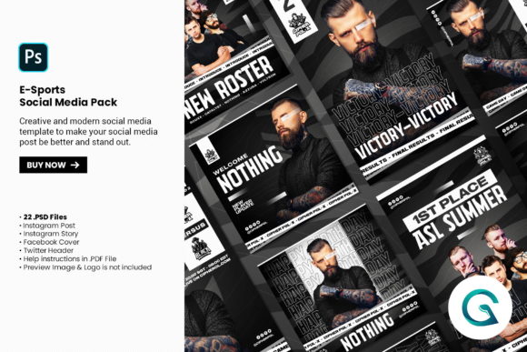 Download E-Sports Social Media Pack - Premium Resources