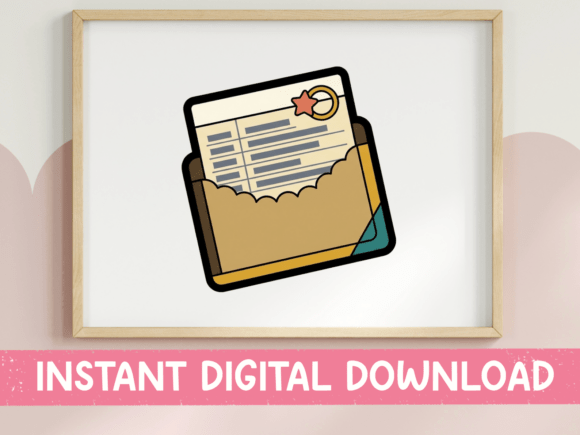 Download Letter in Envelope Sticker Design - Premium Resources